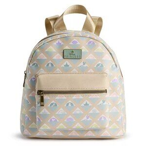 Disney Princesses Subtle All Over Print Mini Backpack and Wallet NWT​
